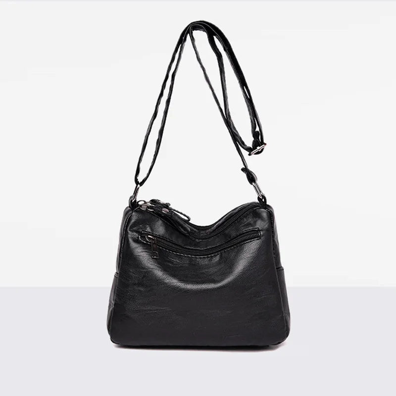 Soft Leather Women Bag Large Capacity Shoulder Bags