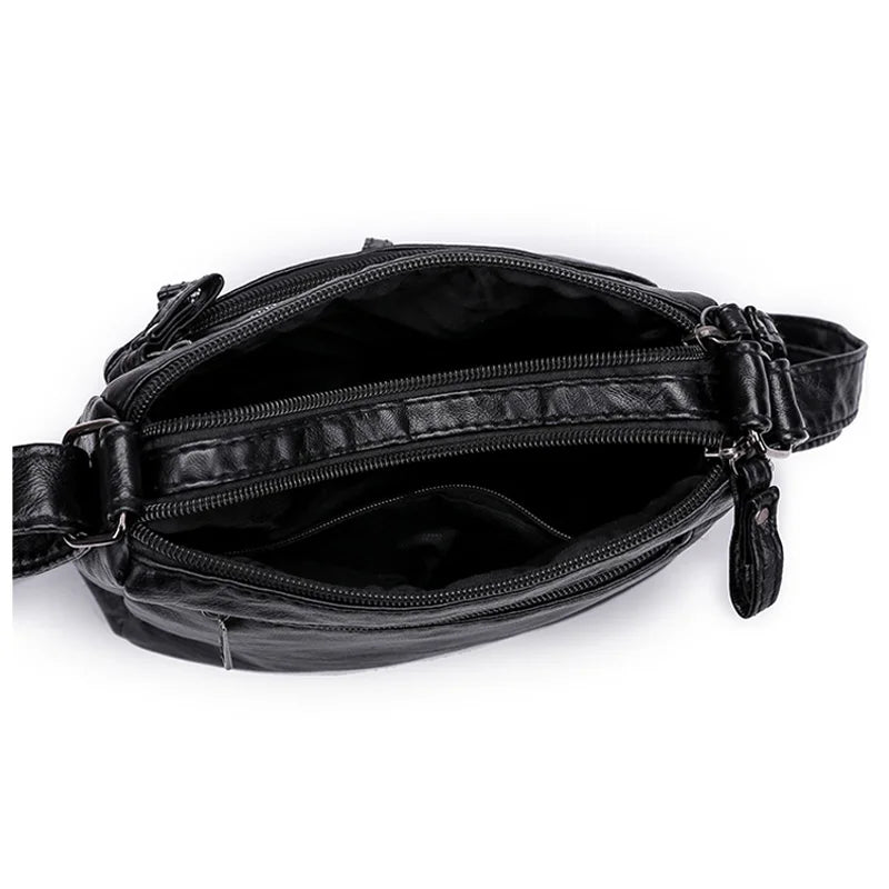 Soft Leather Women Bag Large Capacity Shoulder Bags
