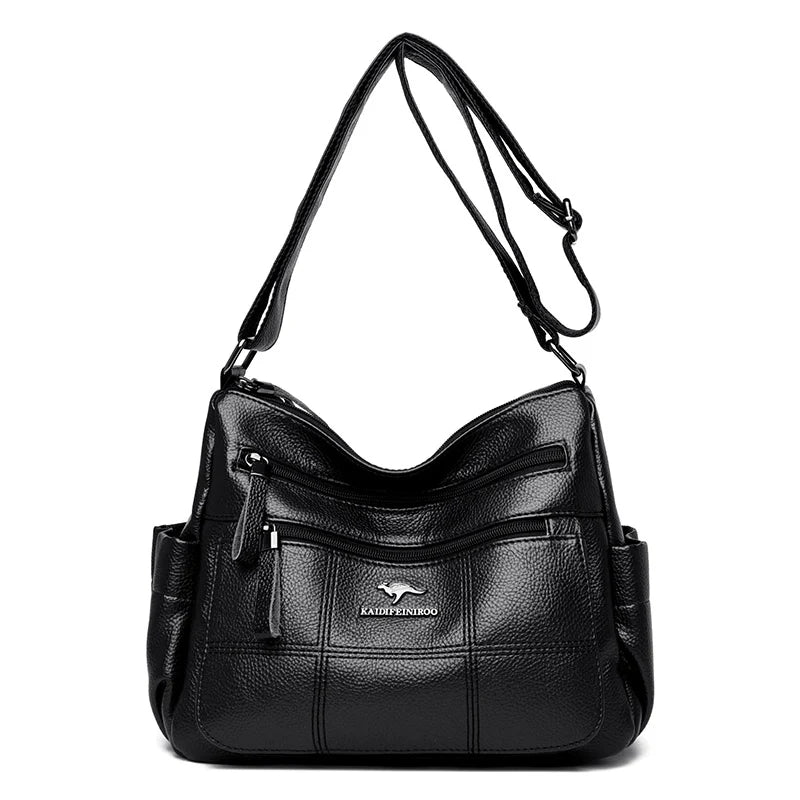 Vintage Crossbody Shoulder Bags Soft PU Leather Handbags