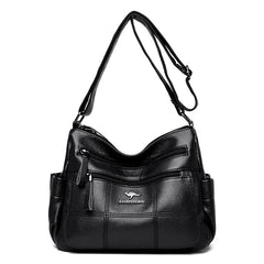 Vintage Crossbody Shoulder Bags Soft PU Leather Handbags