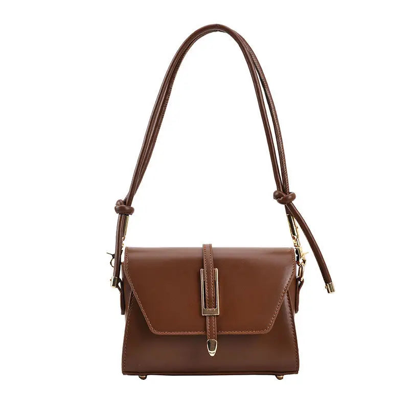 High Solid PU Leather Women Crossbody Bags Female Shoulder Square Bag