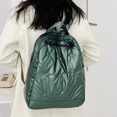 High Space Down Backpack for Women Large Capacity Winter Girls Backpacks