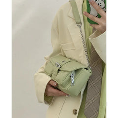 Small Square Shoulder Bag Retro Chain All-match Summer Bag