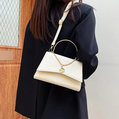High Versatile Leather Texture Handbag Chain Handbag Shoulder Bag