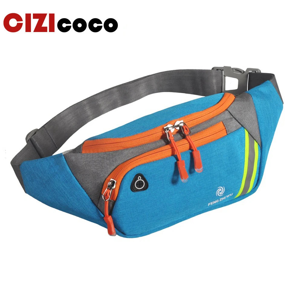 High Waist Packs Women Men Fanny Pack Belt Bag Phone Pouch Bags