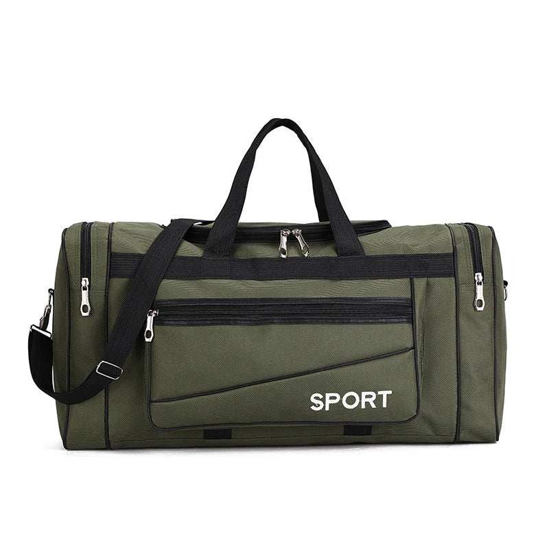 Waterproof Oxford Travel Bag Men's Sport Duffle Large Capacity Handbag