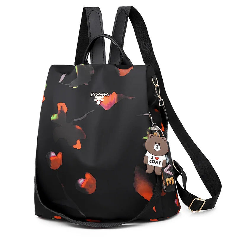 Waterproof Oxford Women Backpack Large Capacity Backpack