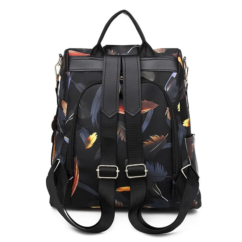 Waterproof Oxford Women Backpack Large Capacity Backpack