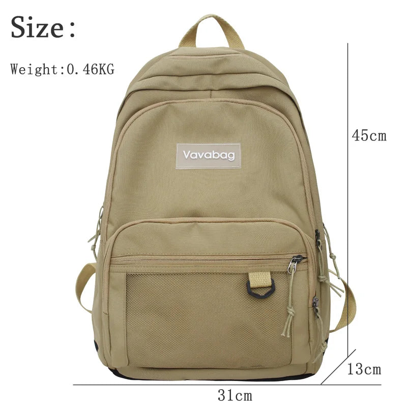 High Women Backpack Book Schoolbag For Teenage Girls Boys