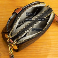 Women Leather Handbags Purses Lady Shoulder Messenger Crossbody Bags
