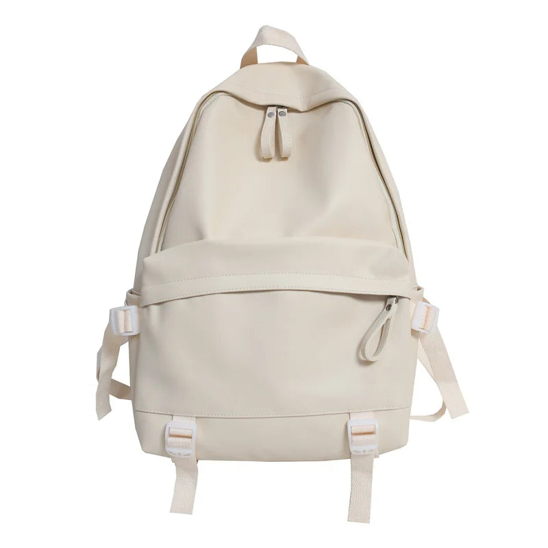 Soft Leather Men's Backpack Large Capacity Travel Bag