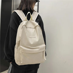 Large Capacity Soft Leather Men's Backpack for Travel