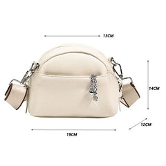 PU Leather Women Messenger Bag Vintage Handbag Girls Crossbody Bag
