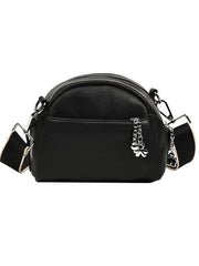 PU Leather Women Messenger Bag Vintage Handbag Girls Crossbody Bag