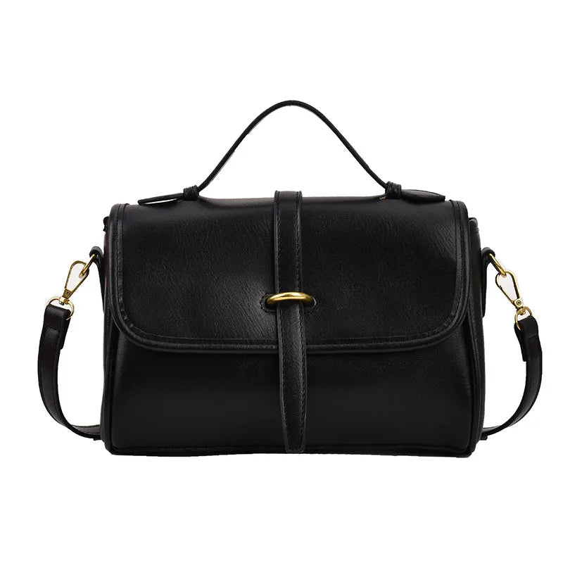 Vintage Women Pu Leather Shoulder Bag Small Crossbody Bag