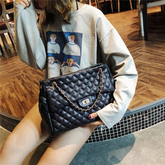 Large Capacity Crossbody Bag Women Pu Leather Shoulder Bag