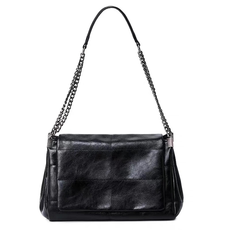 Large PU Leather Shoulder Bag for Women