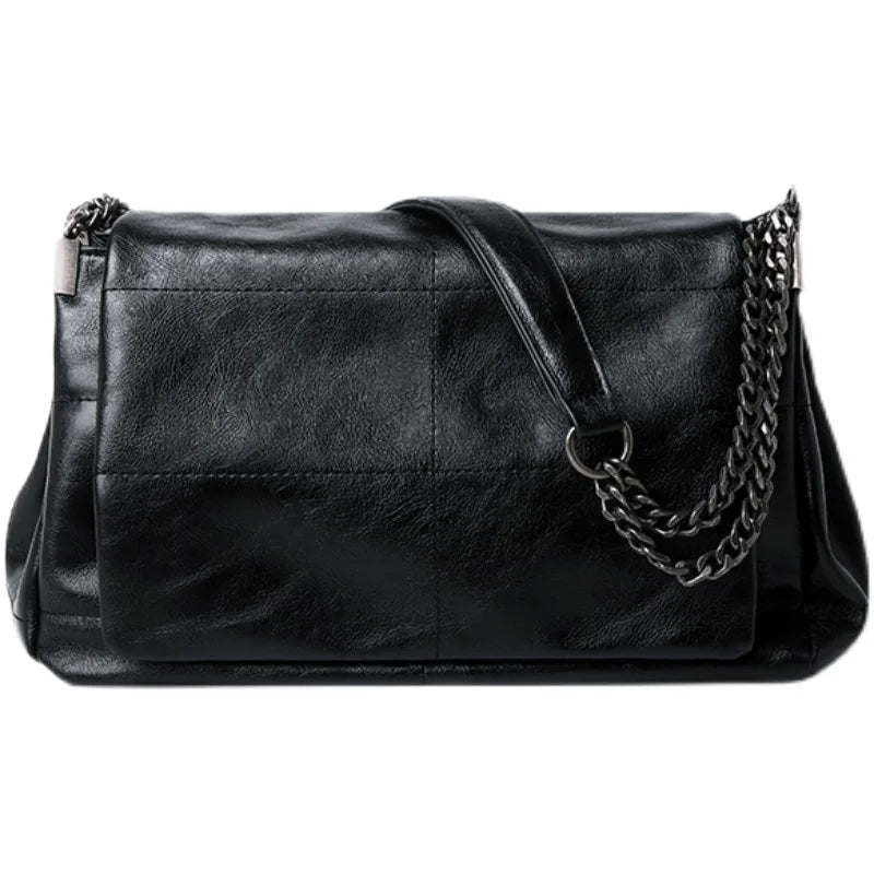 Large PU Leather Shoulder Bag for Women