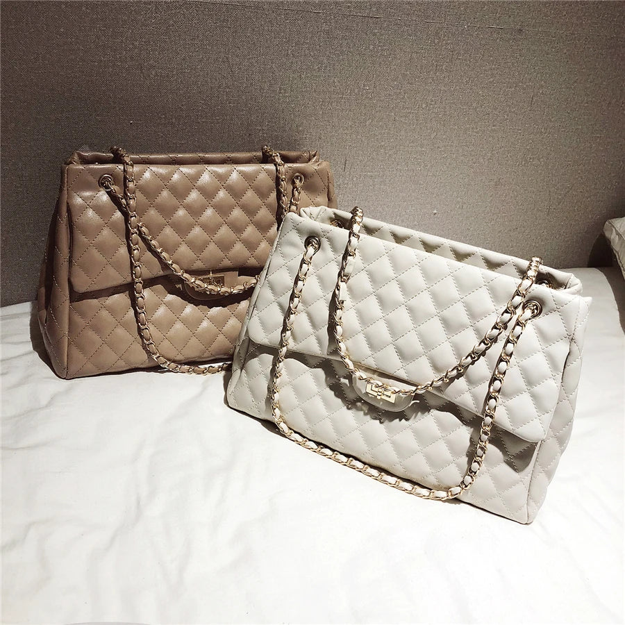 Large Capacity Crossbody Bag Women Pu Leather Shoulder Bag