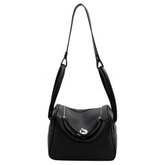 Women Small Pu Leather Shoulder Saddle Crossbody Bag Handbag