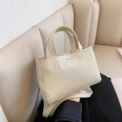 High Women's Shoulder Bags Solid Crossbody Pack for Shopping