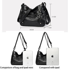 Women's Leather Shoulder Bag Classic Crossbody