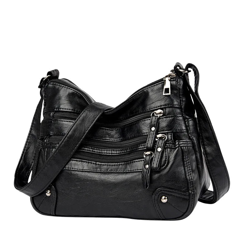 Women's Leather Shoulder Bag Classic Crossbody