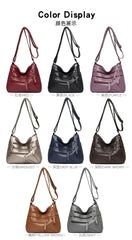 Multi-Layer Classic Crossbody Bag Handbag and Purse