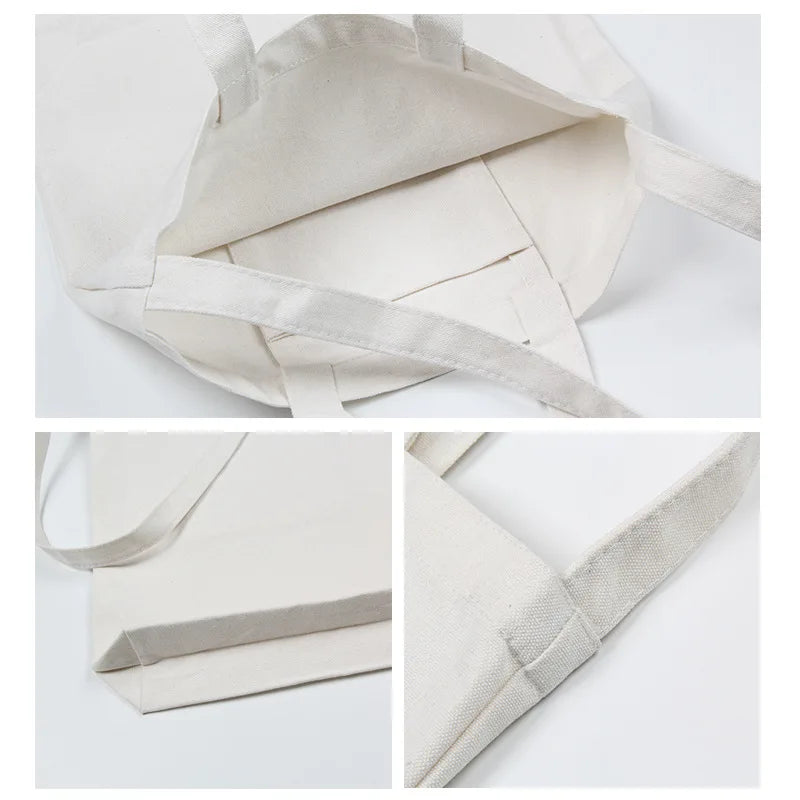 Canvas Shoulder Tote Handbag for Women