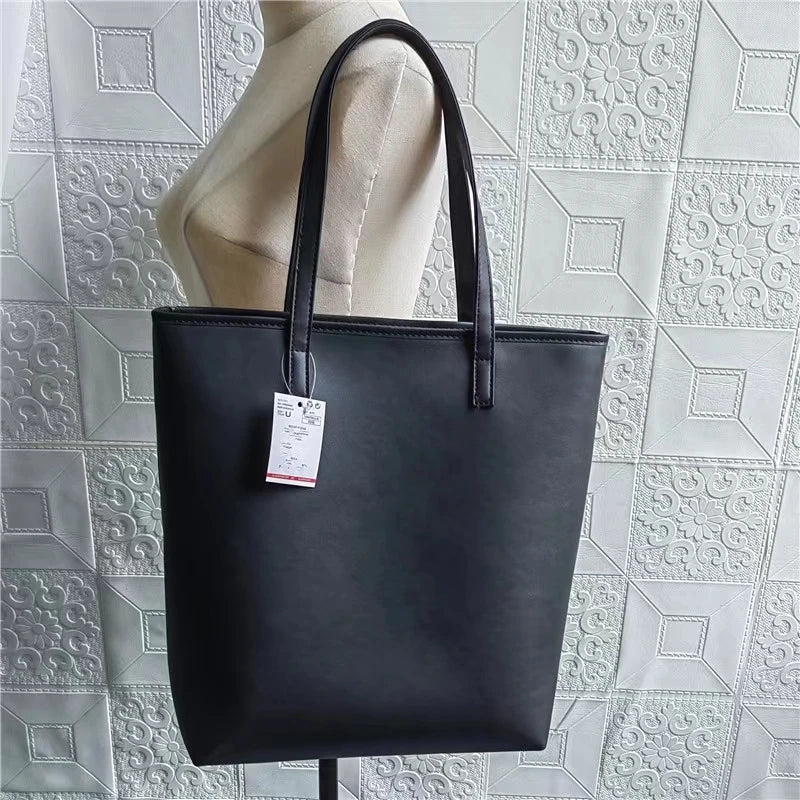 High Quality MANGO Women Handbag Purse Large Volume Tote Bag