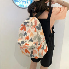 High School Backpack Large Capacity Outdoor Backpack Bag Graffiti
