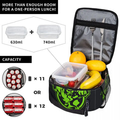 High Voltage Thunderdome Insulated Lunch Bag for Women