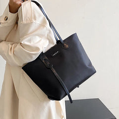 Waterproof Nylon Cloth Tote Bag Single-shoulder Handbag
