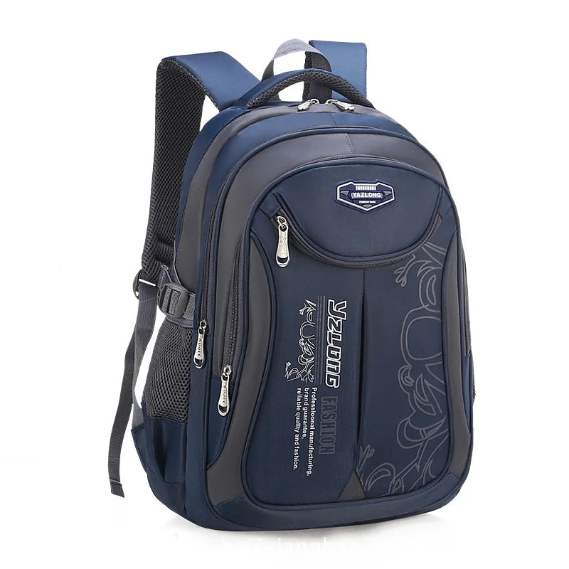 Waterproof Kids School Backpack, High Capacity Student Bag