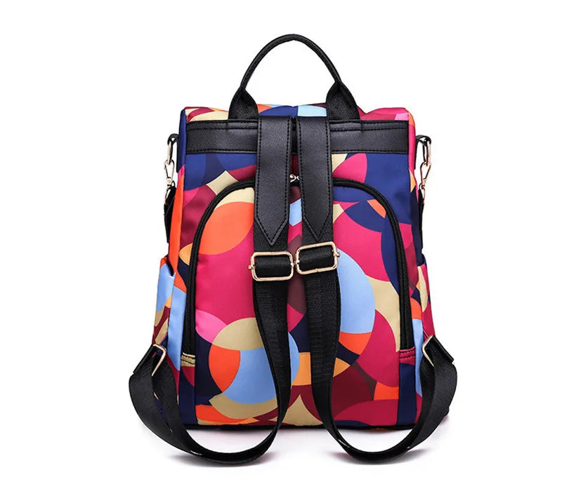 Waterproof Travel Women Bag - Anti-theft Backpack