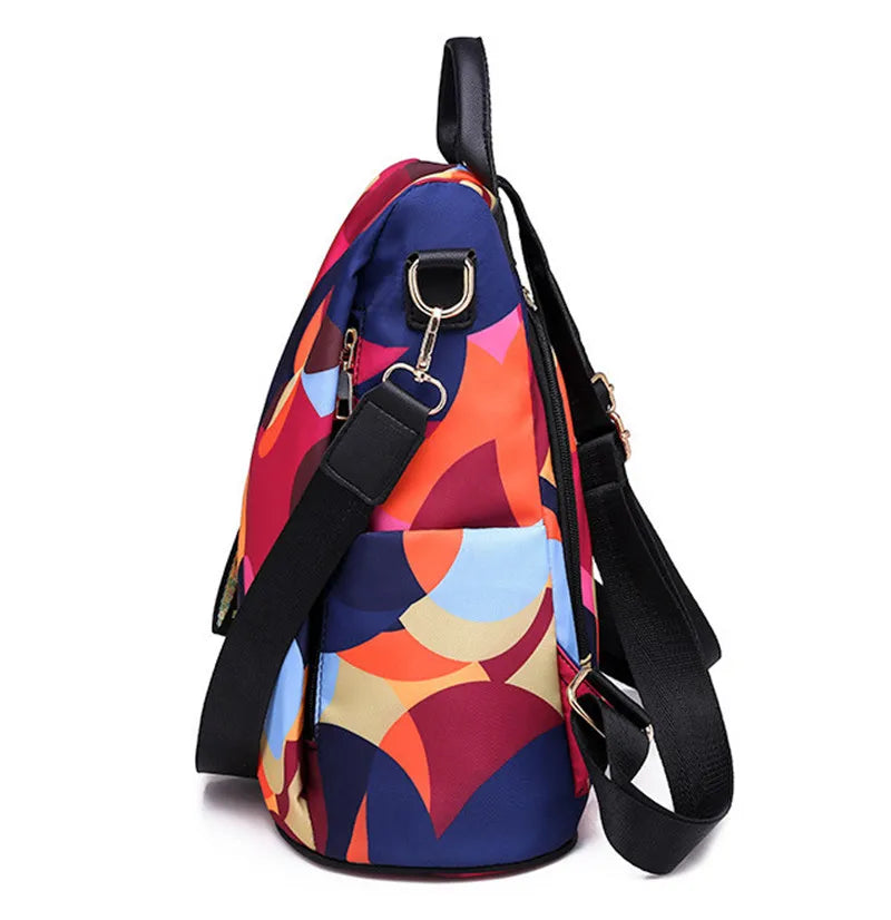 Waterproof Travel Women Bag - Anti-theft Backpack