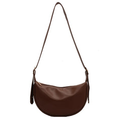 High-end Retro Saddle Dumpling Bag Autumn Winter All-match Messenger Bag