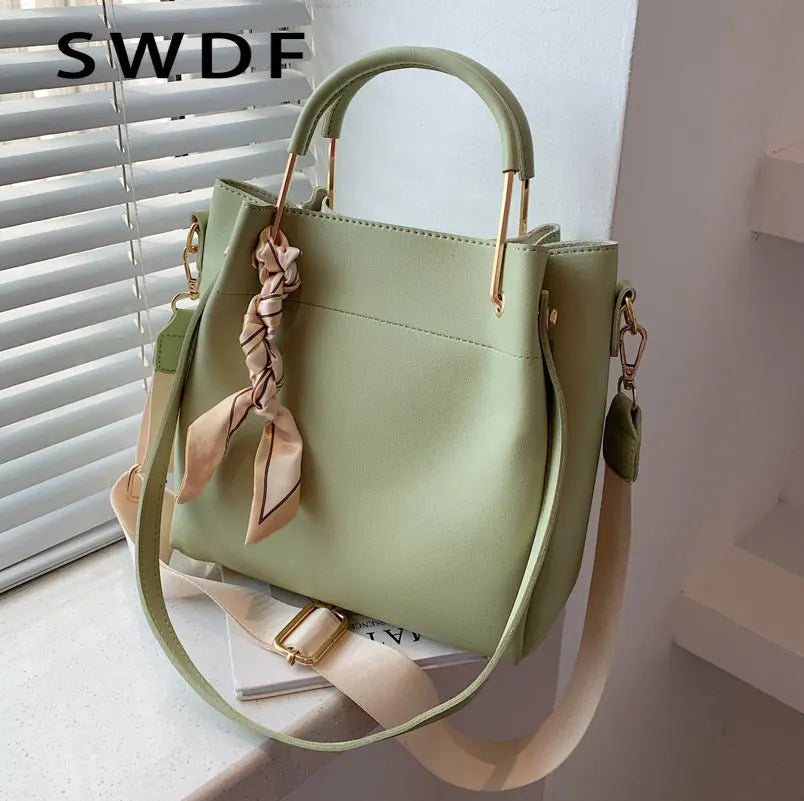 Autumn Ladies Shoulder Bag Tote Bucket Bag