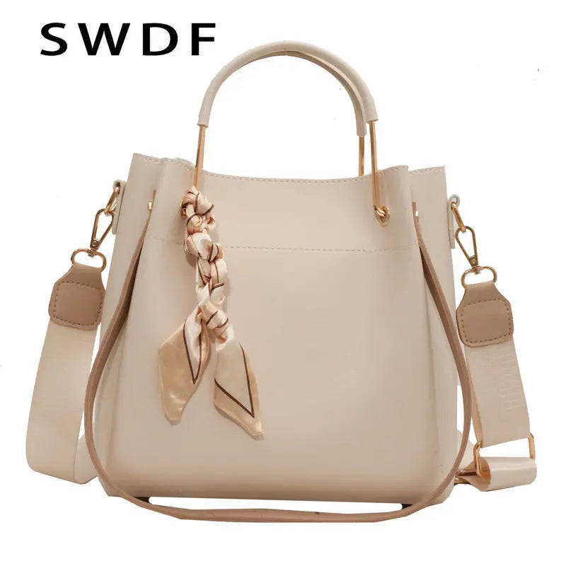 Autumn Ladies Shoulder Bag Tote Bucket Bag