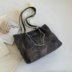 Casual Large-capacity Women's Shoulder Bag for Autumn and Winter
