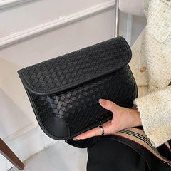 Leather Waist Bag Female Belt Bag Phone Pack Retro Crossbody