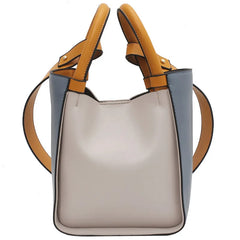 Women's Retro One-shoulder Bucket Bag Messenger Bag