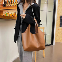 Retro Large-capacity Shoulder Bag for Women