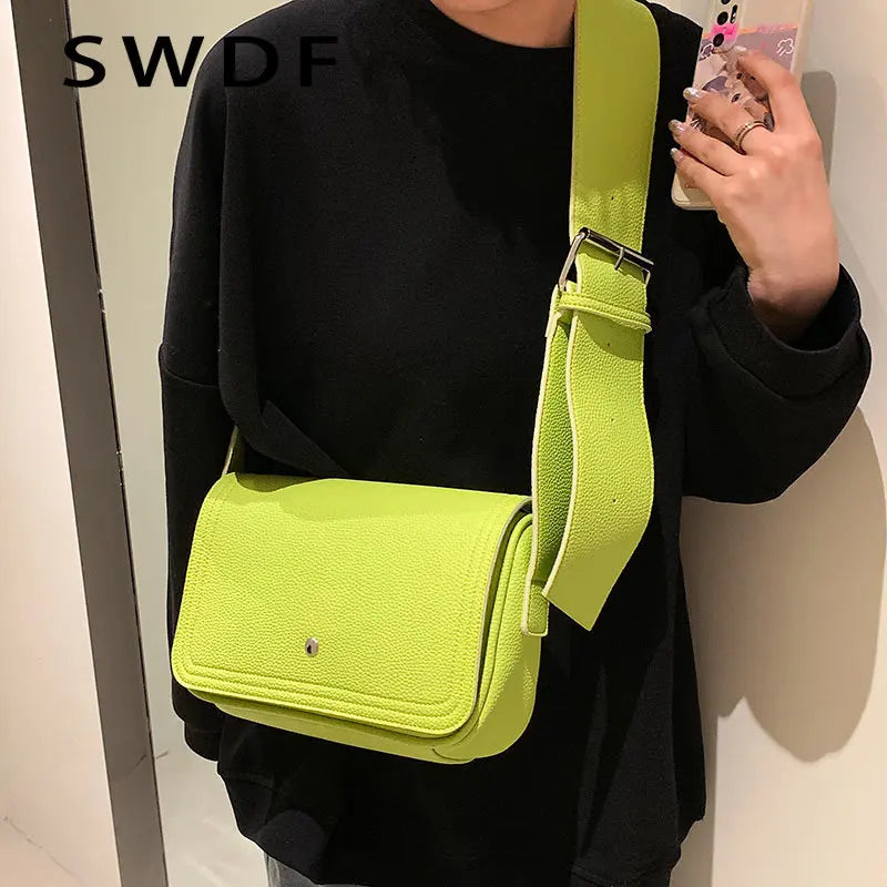 High Leather Female Bag Underarm Shoulder Bags Crossbody Bags For Women