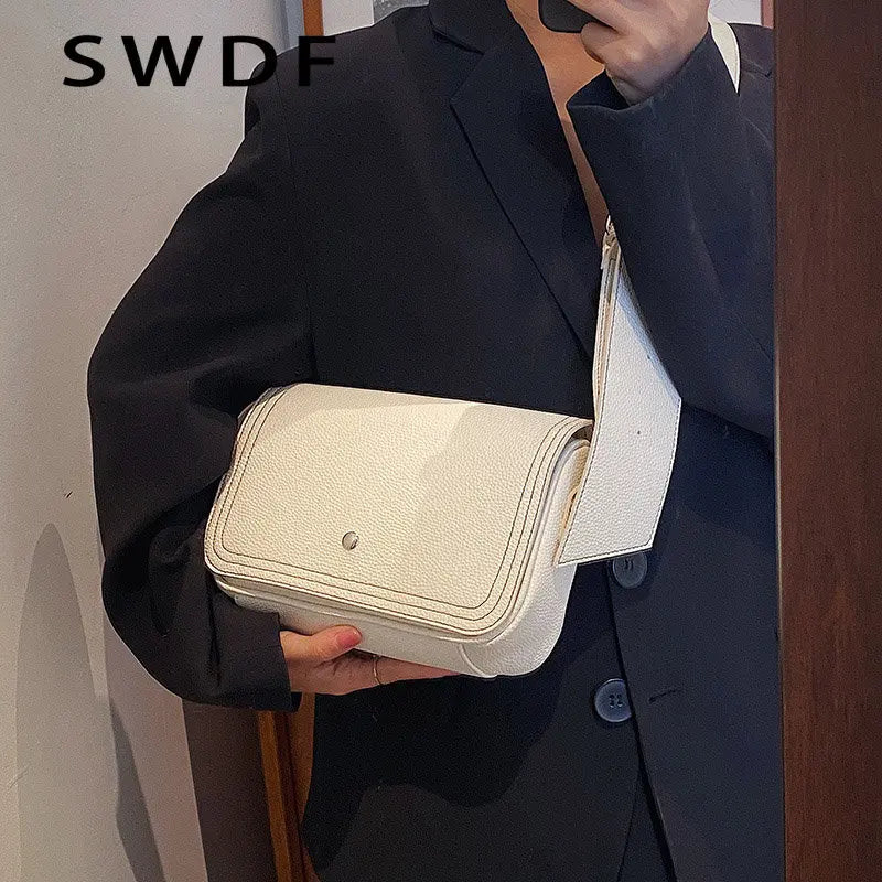 High Leather Female Bag Underarm Shoulder Bags Crossbody Bags For Women
