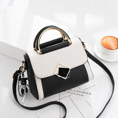 Messenger Women's Bag Summer Shoulder Bag Contrast Versatile Handbag