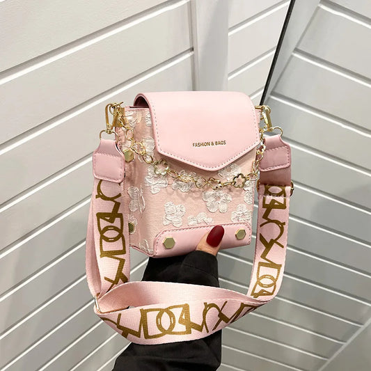 Summer Broadband Single Shoulder Messenger Bag