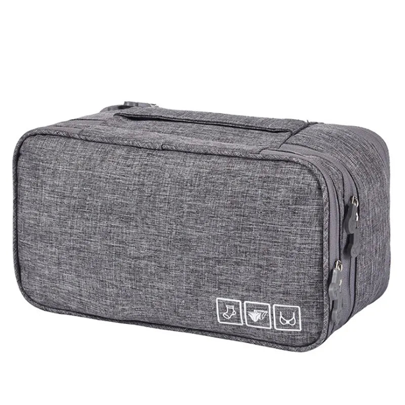 Travel Bra Organizer Underwear Case Portable Storage Bag Box