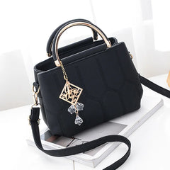 Embroidery Thread Twins Casual Messenger Bag Shoulder Bag Pendant
