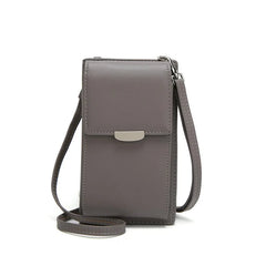 Women's Mini Shoulder Bag Multi-functional Leather Clutch Handbag
